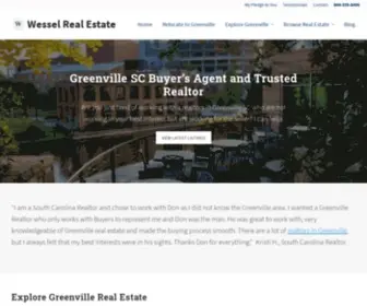 Wesselrealestate.com(Greenville SC Buyer's Agent and Trusted Realtor) Screenshot