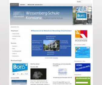 Wessenbergschule-Konstanz.de(Kaufmännische Schule) Screenshot