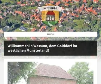 Wessum.de(Willkommen in Wessum) Screenshot