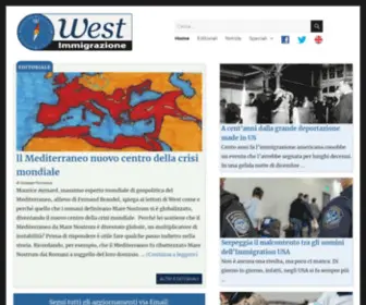 West-Info.eu(Il quotidiano delle politiche migratorie) Screenshot