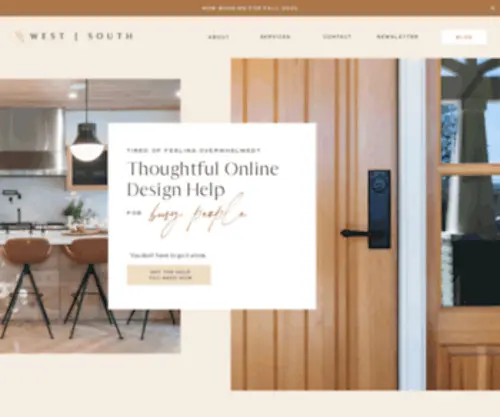 West-South.com(Thoughtful Online Exterior Design for Smart Homeownders) Screenshot