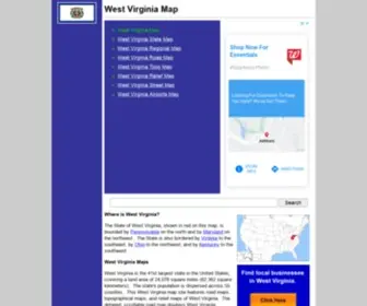 West-Virginia-Map.org(West Virginia Map) Screenshot