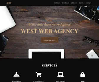 West-WEB-Agency.fr(Best Website Builder Online) Screenshot