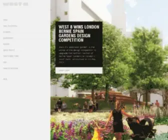 West8.nl(West 8 Urban Design & Landscape Architecture) Screenshot