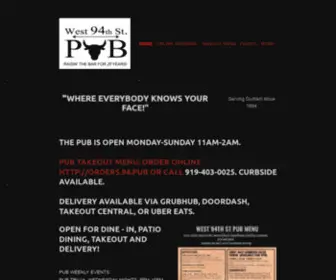 West94THStpub.com(West 94 THStpub) Screenshot