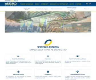 Westaco.com(Westaco Express Transfer rapid de bani) Screenshot