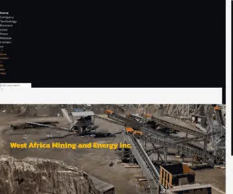 Westafricaholdings.com(Just another WordPress site) Screenshot