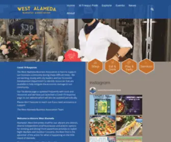 Westalamedabusiness.com(Explore West Alameda) Screenshot