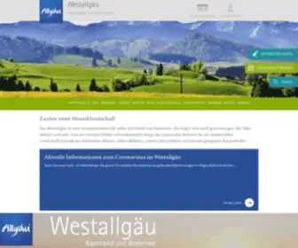 Westallgaeu.de(Westallgäu) Screenshot