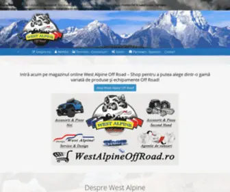 Westalpineoffroad.ro(Romania) Screenshot