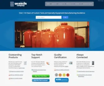 Westank.com(ASME Tanks for Commercial & Industrial Fluid Control) Screenshot