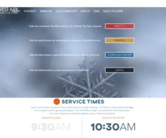 Westark.org(West Ark Church of Christ) Screenshot