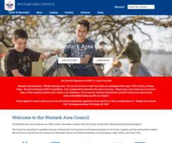 Westarkbsa.org(Westark Area Council) Screenshot