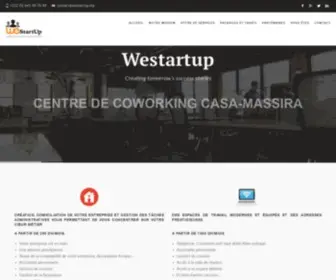 Westartup.ma(Domiciliation d'entreprise casablanca) Screenshot