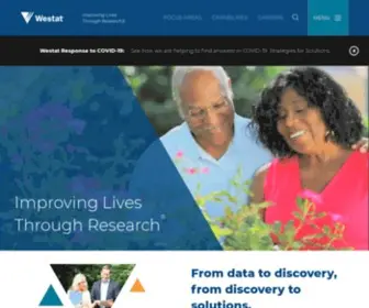 Westat.com(Homepage) Screenshot