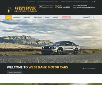 Westbankusedcars.com(Used Cars Marrero) Screenshot