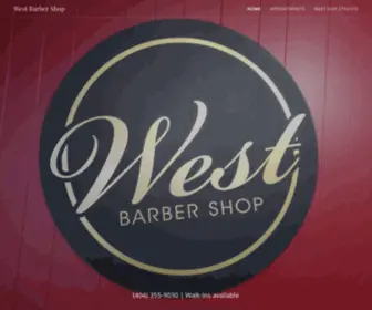 Westbarbershop.com(West Barber Shop) Screenshot