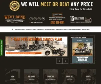 WestbendHD.com(West Bend Harley) Screenshot