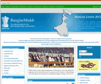 Westbengal.gov.in(Government of West Bengal) Screenshot
