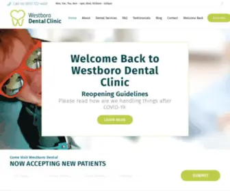 Westborodental.ca(Westboro Dental Ottawa) Screenshot