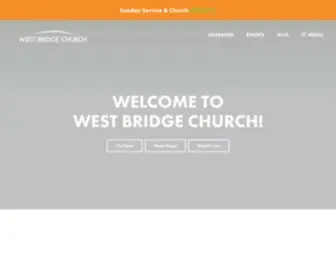 Westbridgedanville.com(West Bridge Church) Screenshot