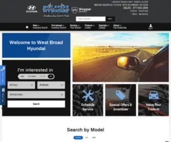 Westbroadhyundai.com(West Broad Hyundai) Screenshot