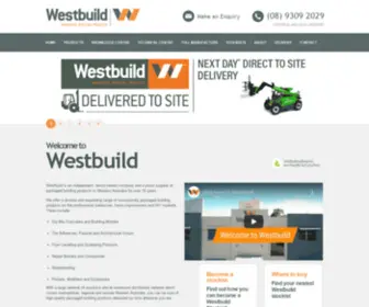 Westbuildgroup.com(Westbuild Products) Screenshot