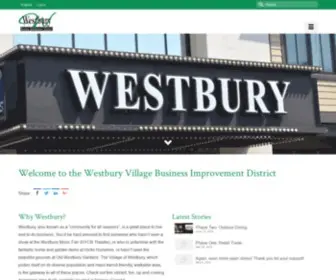 Westburybid.org(The Westbury Village Business Improvement District) Screenshot