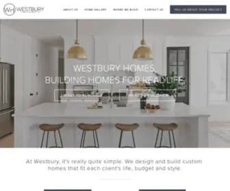 Westburyhomes.ca(Westbury Homes) Screenshot