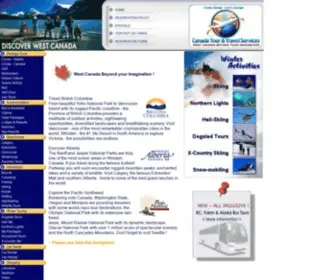 Westcanadatours.com(West Canada Tours) Screenshot