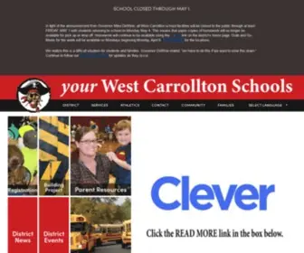 Westcarrolltonschools.com(West Carrollton City Schools) Screenshot