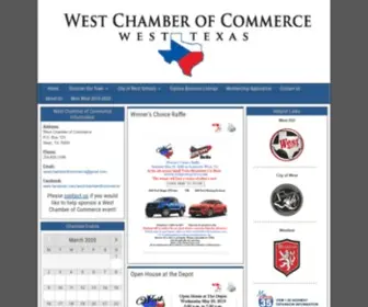 Westchamberofcommerce.com(City of West Chamber of Commerce) Screenshot