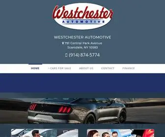 Westchesterautomotive.com(Find great deals at Westchester Automotive in Scarsdale) Screenshot