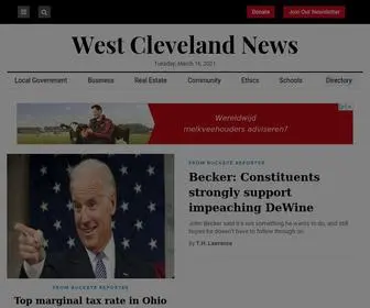 Westclevelandnews.com(West Cleveland News) Screenshot