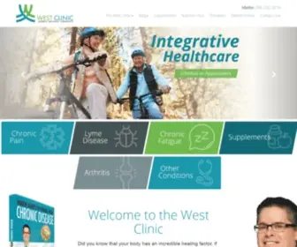 Westcliniconline.com(What we do at the West Clinic) Screenshot