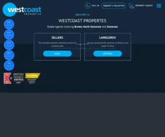 Westcoast-Properties.co.uk(Estate Agents Covering Bristol) Screenshot