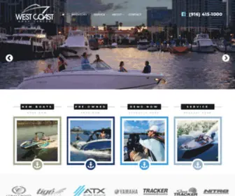 Westcoastboatcenter.com Screenshot