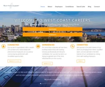 Westcoastcareers.com(West Coast Careers) Screenshot