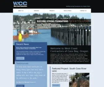 Westcoastcontractors.com(West Coast Contractors) Screenshot