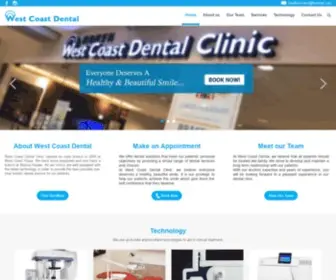 Westcoastdentalclinic.com(West Coast Dental) Screenshot