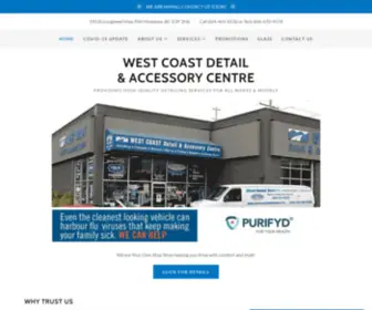 Westcoastdetail.ca(West Coast Detail & Accessory Centre) Screenshot