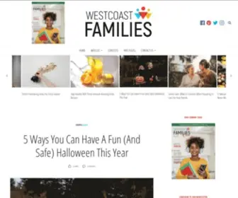 Westcoastfamilies.com(WestCoast Families Magazine) Screenshot