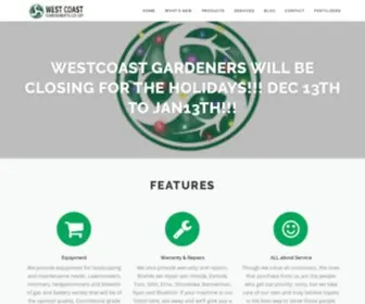 Westcoastgardeners.com(West Coast Gardeners Co) Screenshot