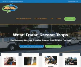 Westcoastgreasetraps.com(West Coast Grease Traps) Screenshot