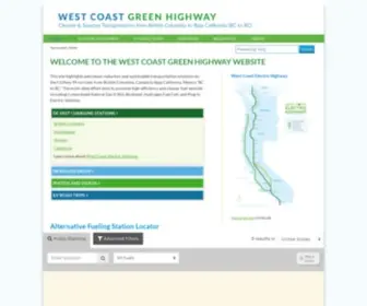 Westcoastgreenhighway.com(West Coast Green Highway) Screenshot