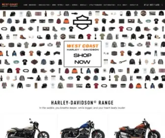 Westcoastharley.com(West Coast Harley) Screenshot