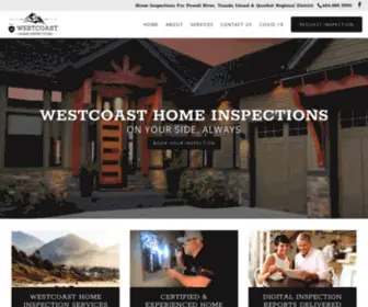 Westcoasthomeinspection.ca(Westcoast Home Inspections) Screenshot