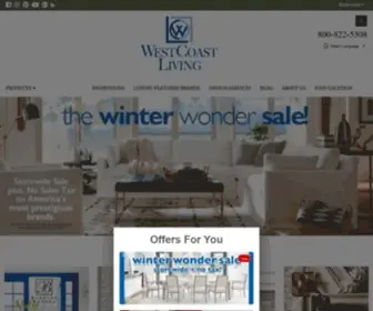 Westcoastlivingoc.com(West Coast Living) Screenshot