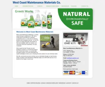 Westcoastmm.com(West Coast Maintenance Materials Co) Screenshot