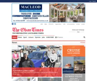 Westcoastpropertyguide.co.uk(News from Argyll and the Isles) Screenshot